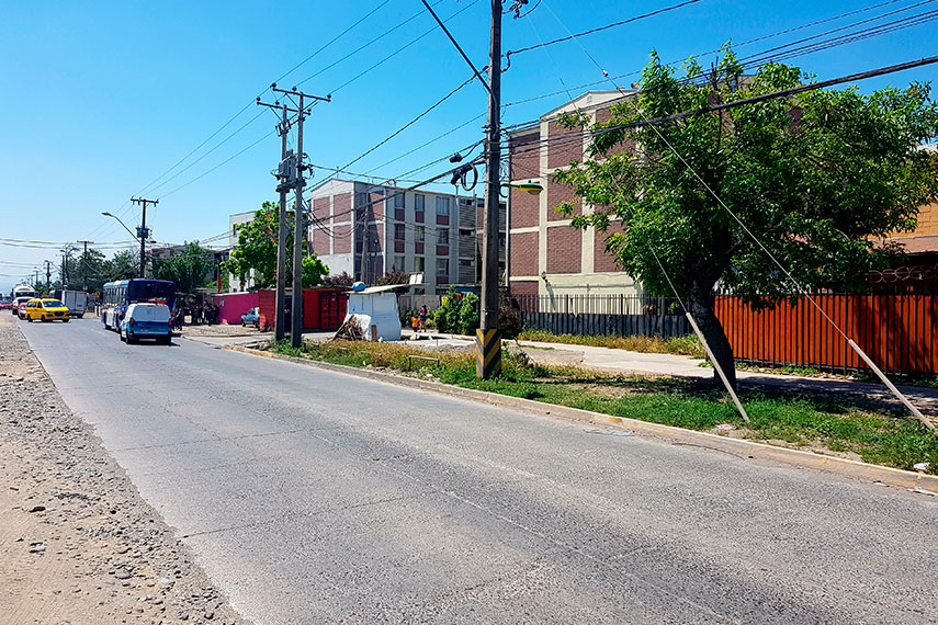 Calle de El Bosque y San Bernardo, zona de cobertura